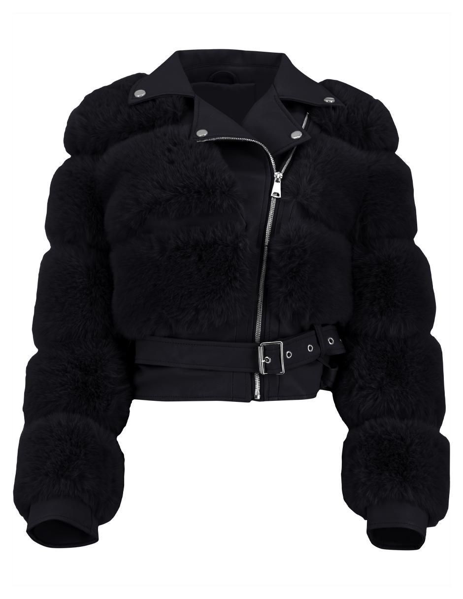 "chamarra" casual roosevelt roosevelt chamarras no impermeable "de" vinipiel "para mujer"