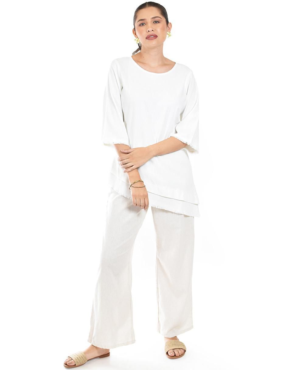 Blusa manga 3/4 para mujer 5