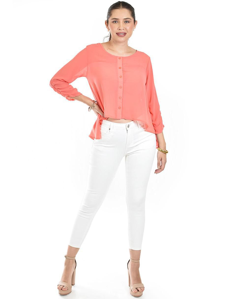 Blusa manga 3/4 para mujer 4