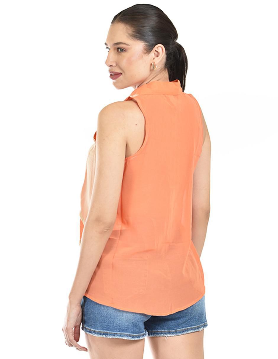 Blusa sin manga para mujer 3
