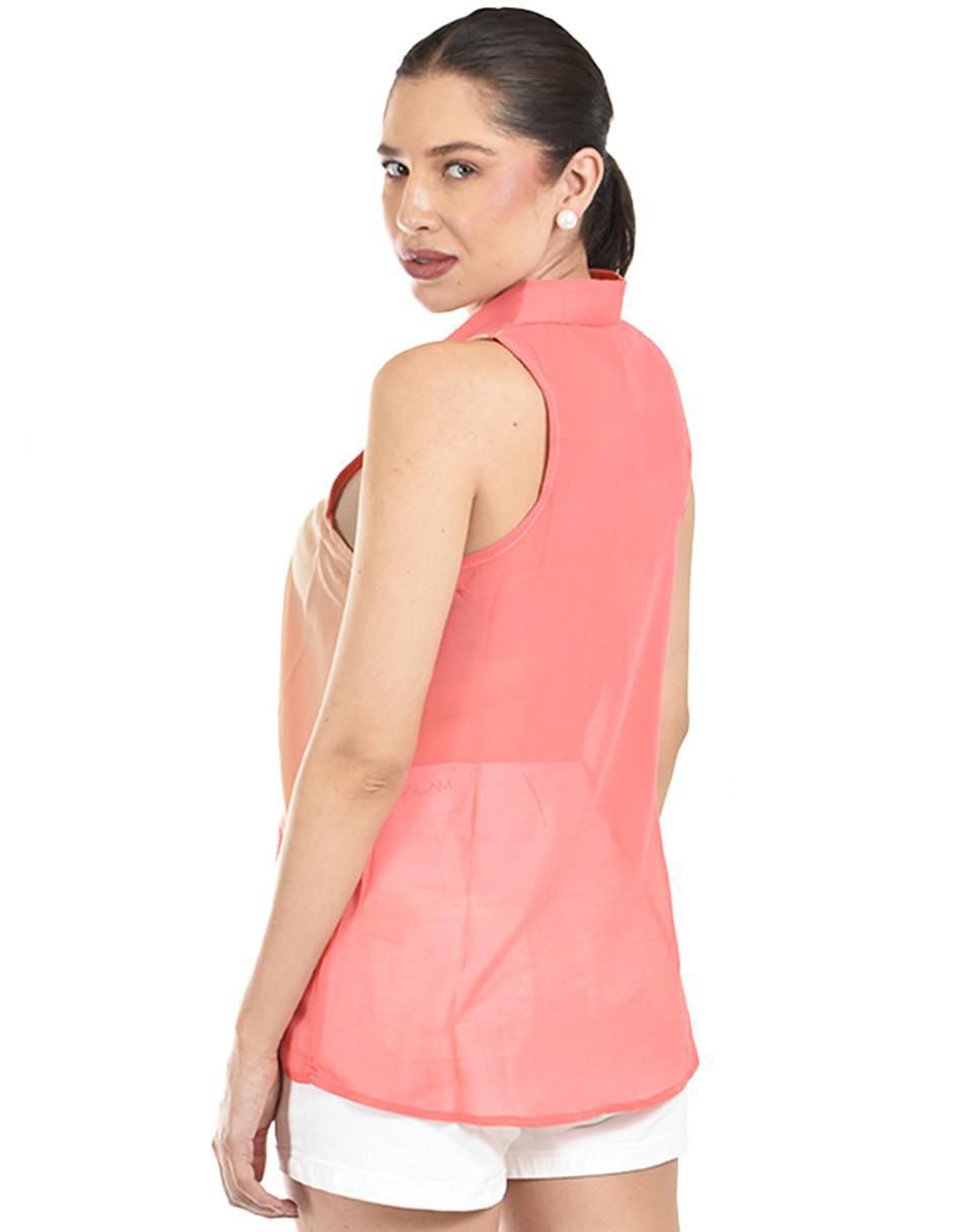 Blusa sin manga para mujer 2