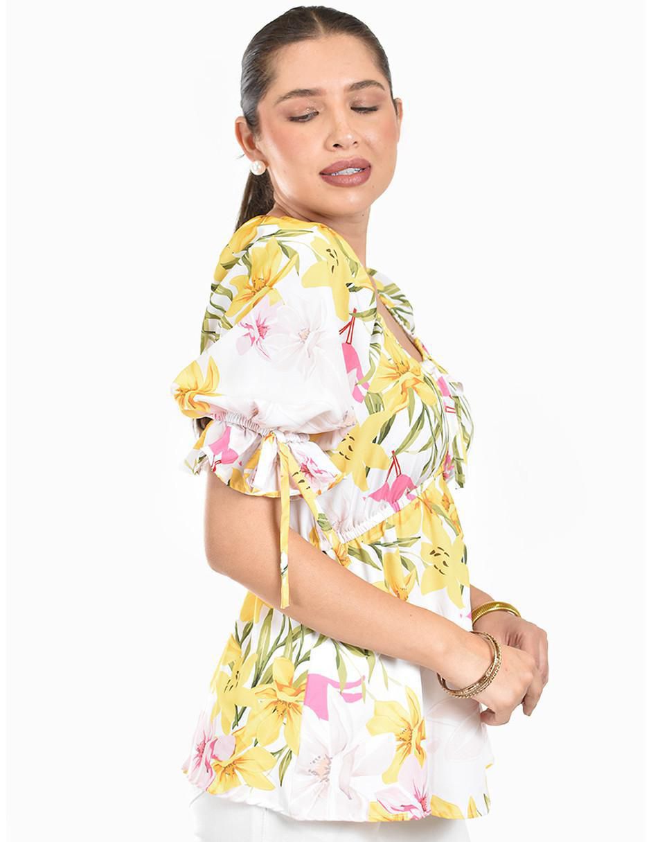 Blusa manga corta para mujer 2