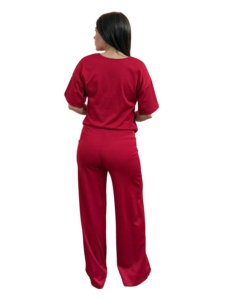 Conjunto casual yaretni moda sin falilia ni coleccion "de" algodón, poliéster y elastano "para" mujer 2 piezas