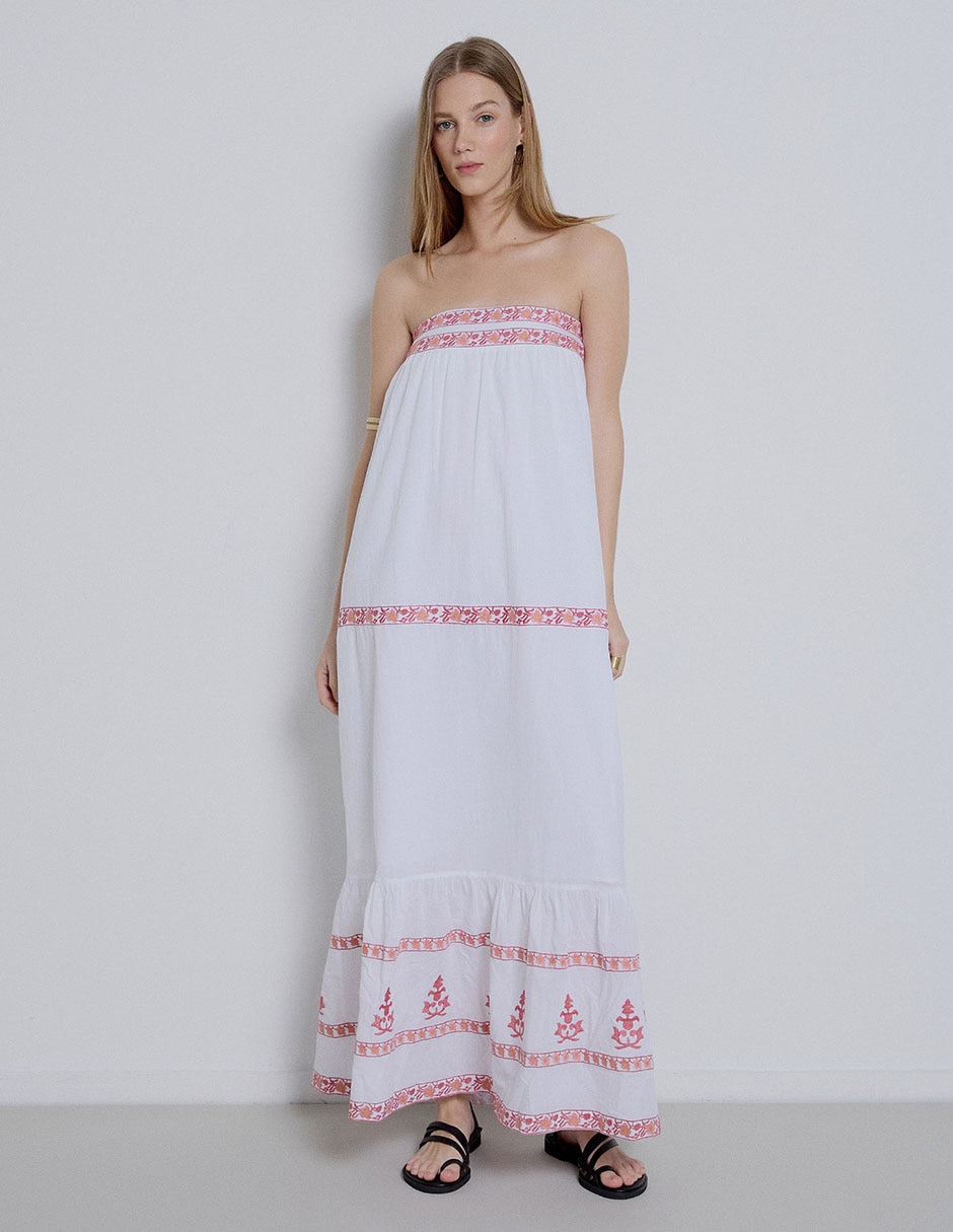 Vestido largo casual para mujer