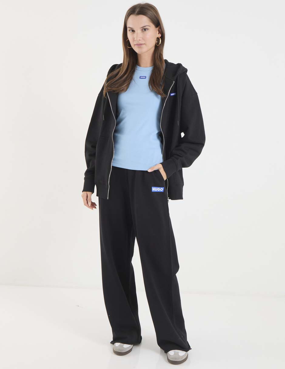 Pants regular con elástico para mujer 3