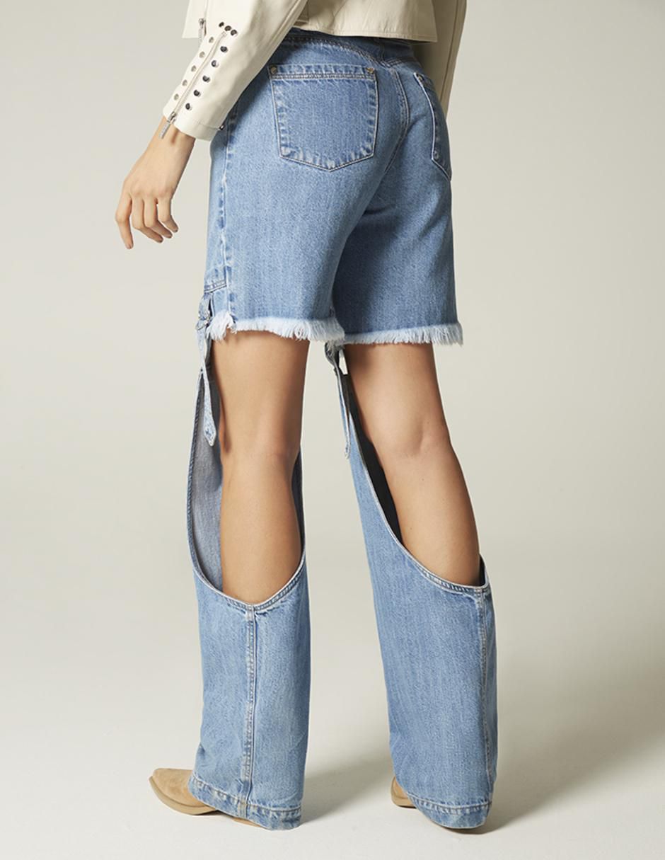 Jeans straight para mujer 2
