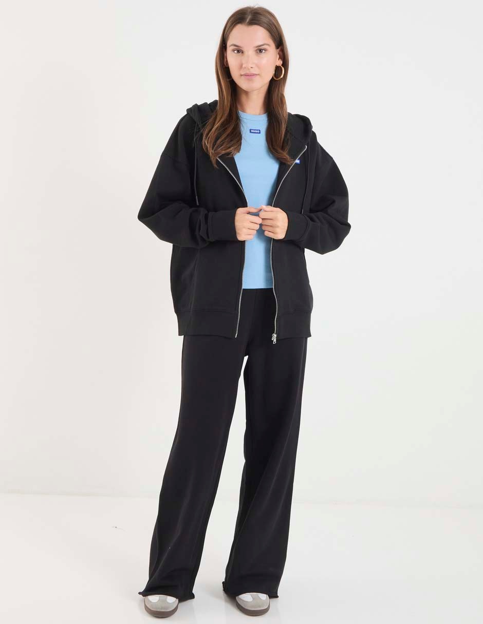 Sudadera con capucha y bolsa para mujer 3