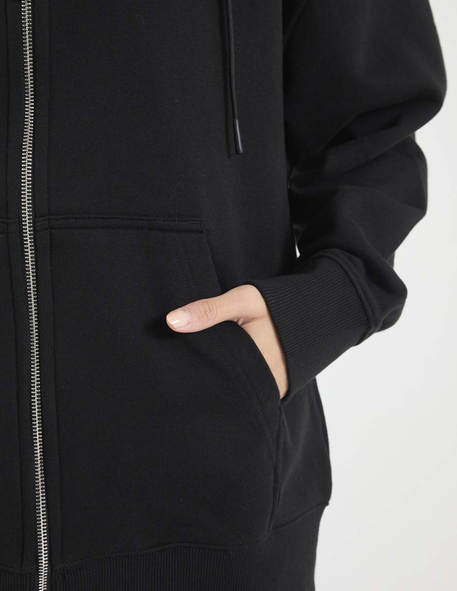 Sudadera con capucha y bolsa para mujer 5