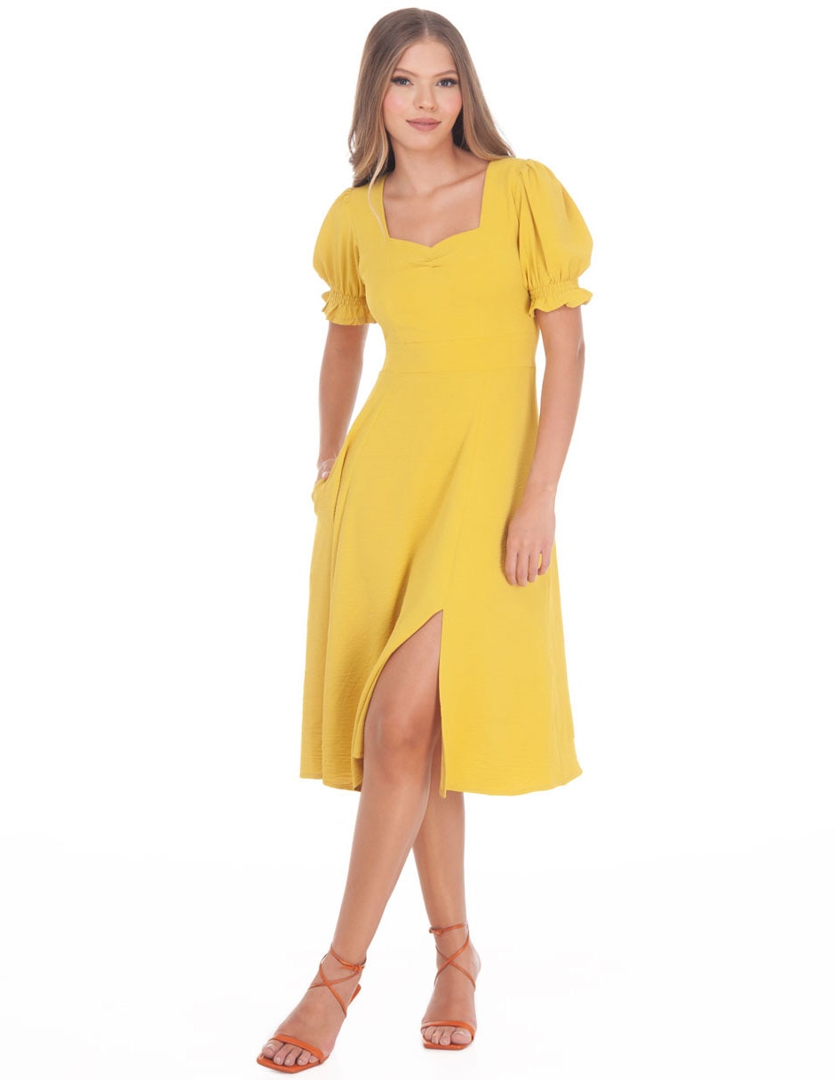 Vestido midi casual Lvyou para mujer Liverpool