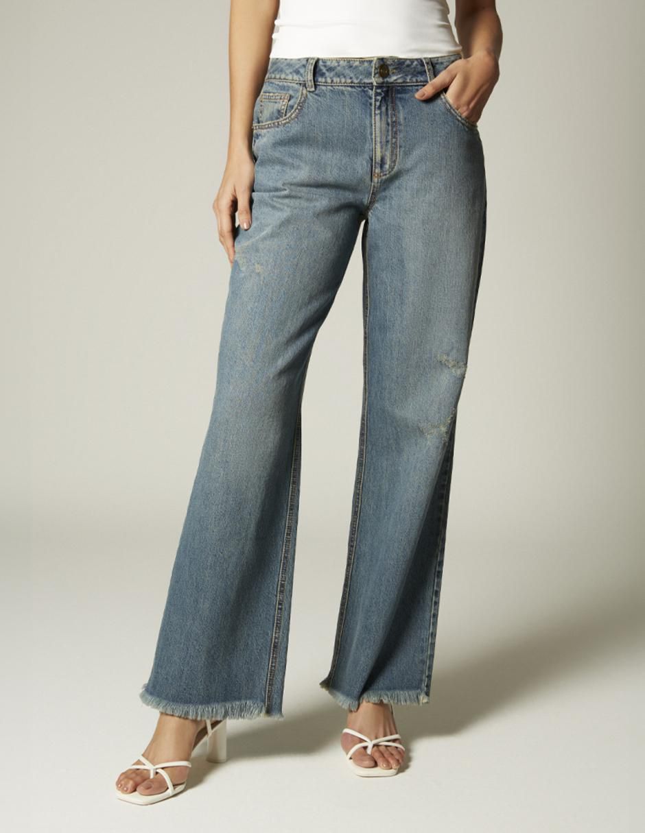 Jeans straight para mujer Jeans straight para mujer