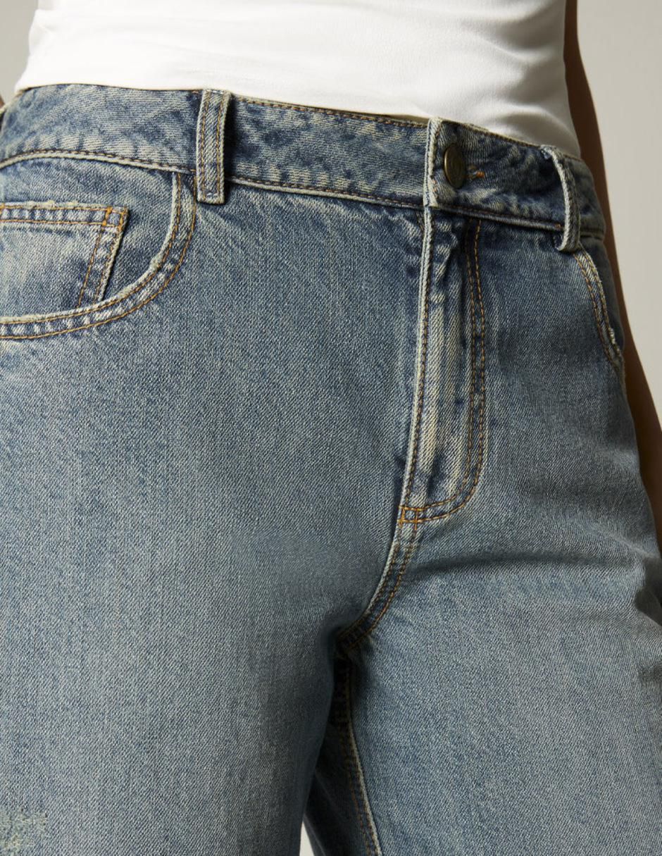 Jeans straight para mujer 3