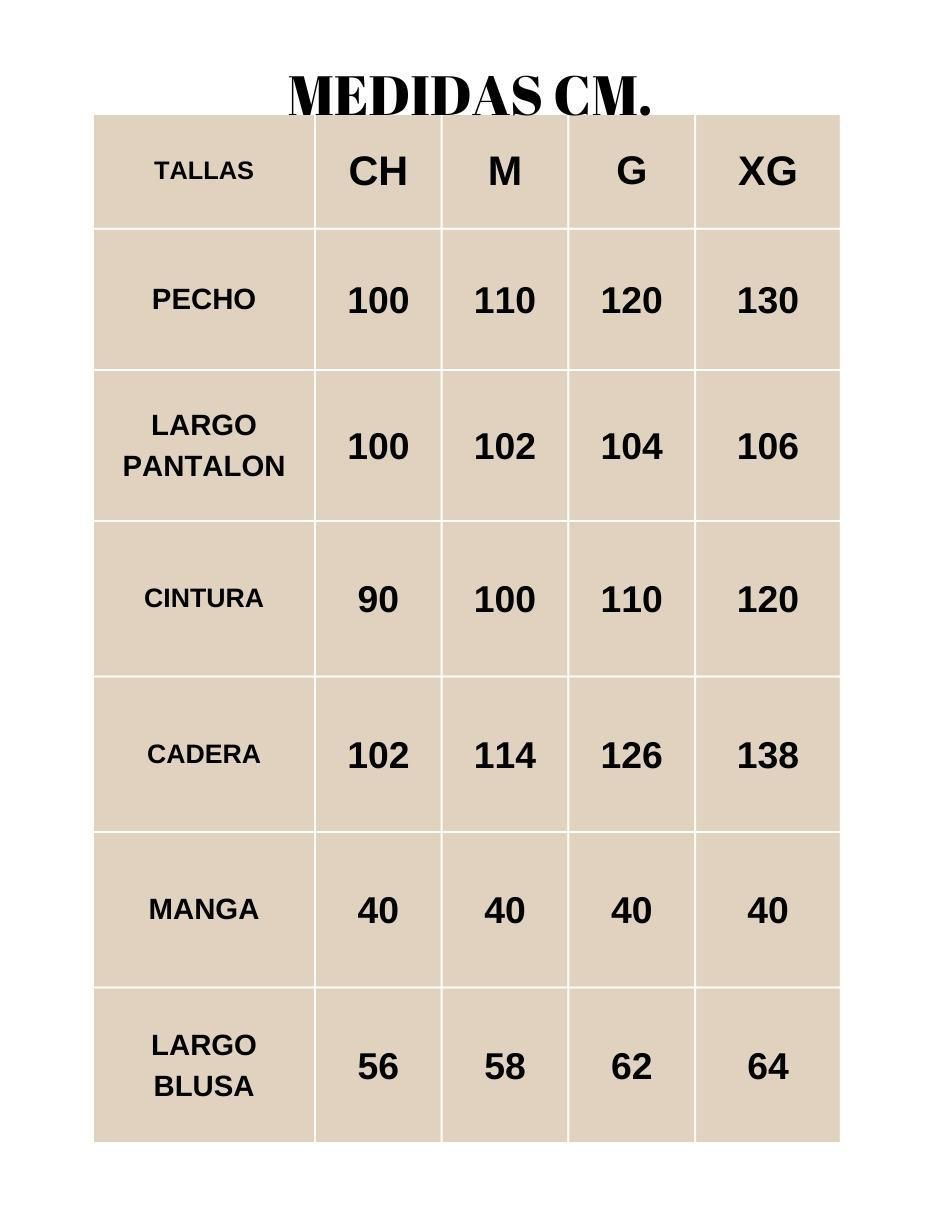 Conjunto para mujer 5
