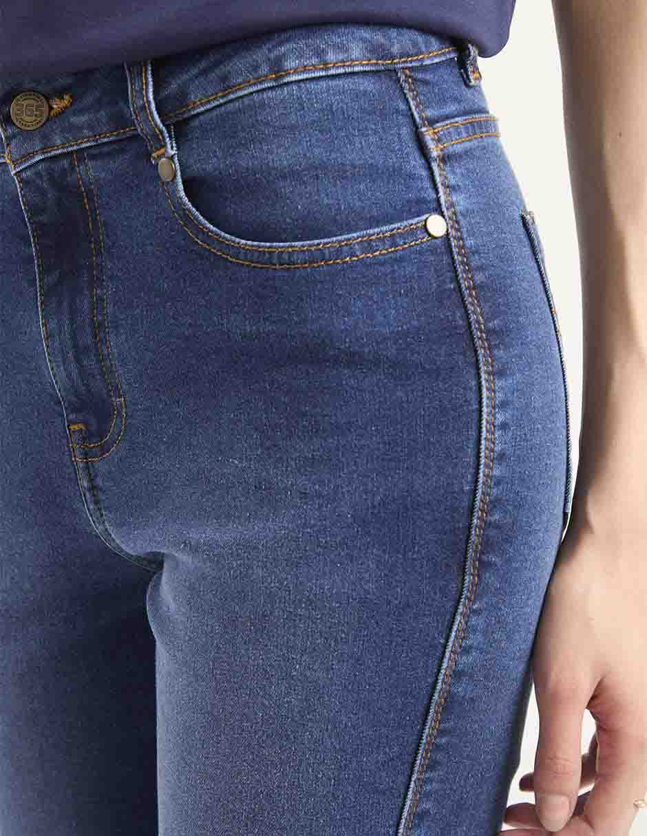 Jeans amplio para mujer 4