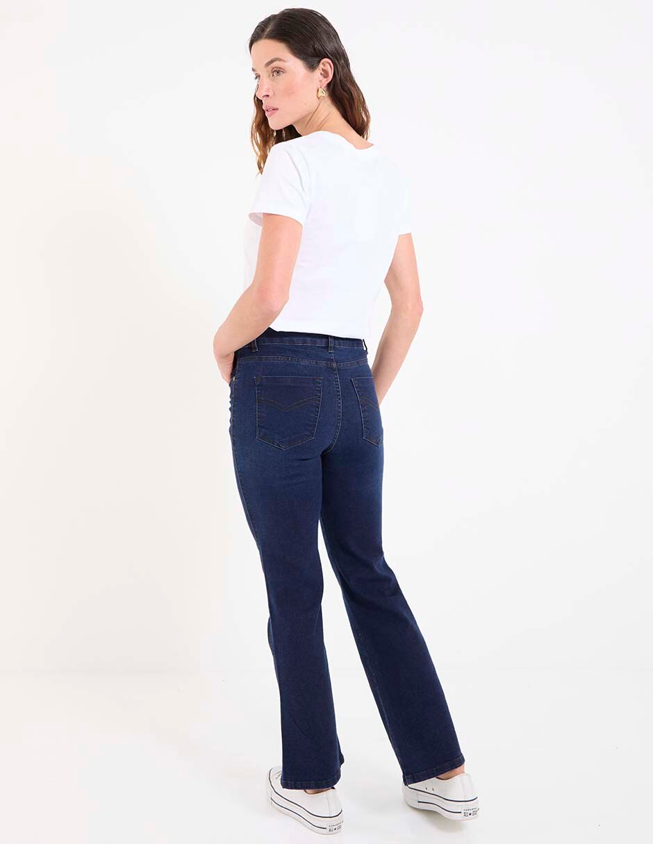 Jeans straight para mujer 2