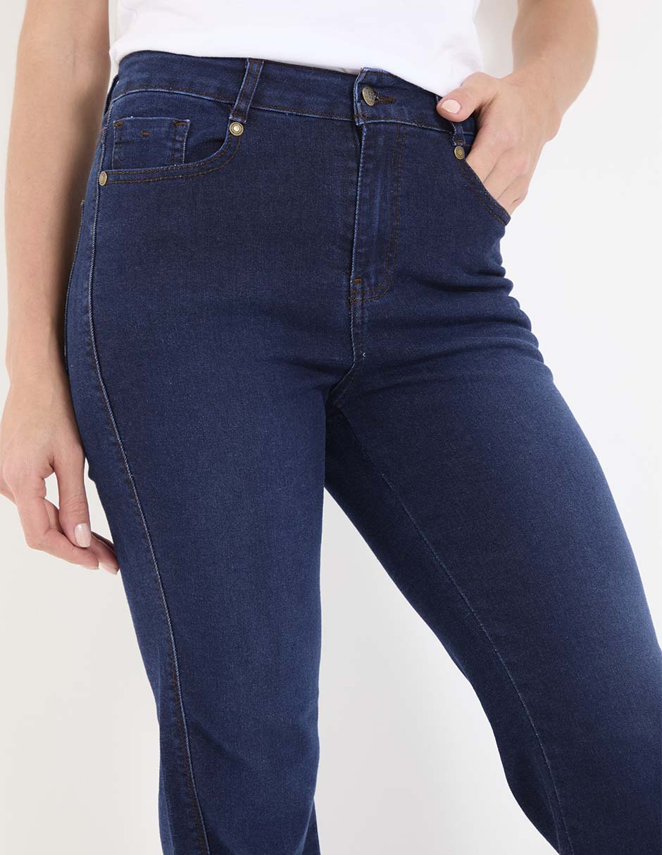 Jeans straight para mujer 4