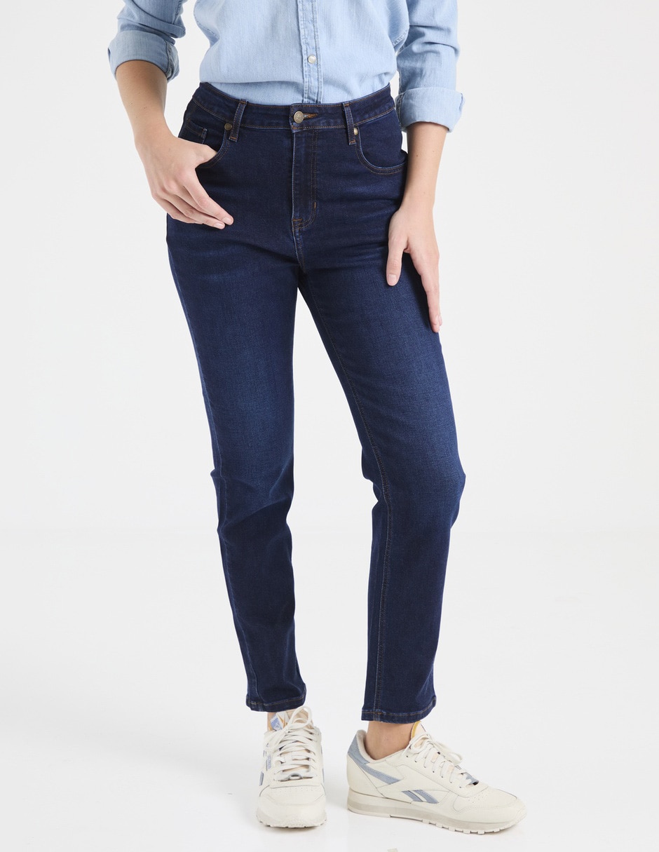 Jeans straight para mujer