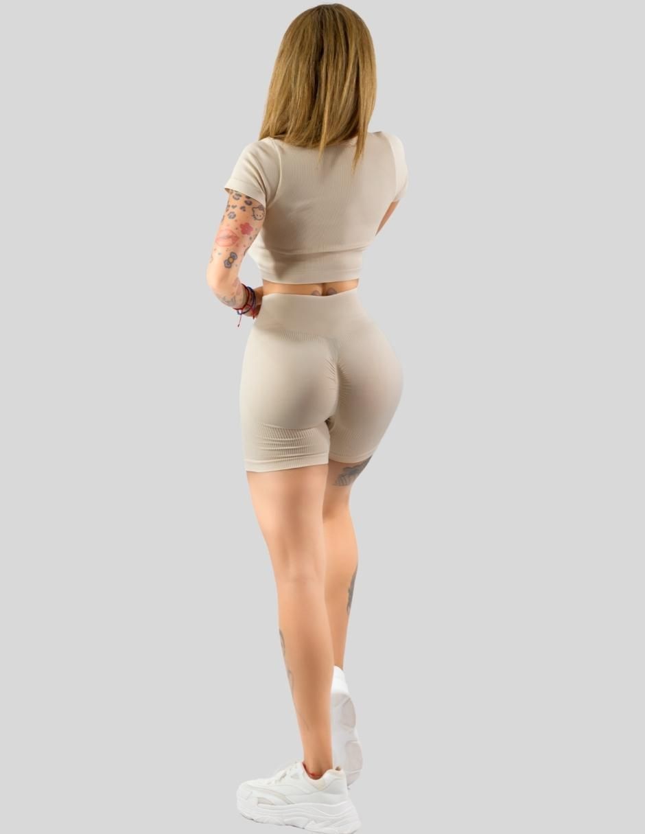 Conjunto casual malabis women malabis set "de" poliéster "para" mujer 2 piezas
