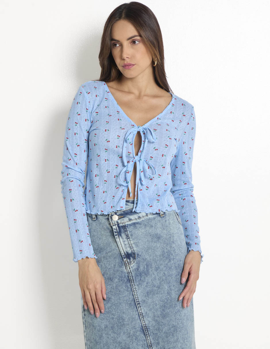 Blusa manga larga para mujer Blusa manga larga para mujer