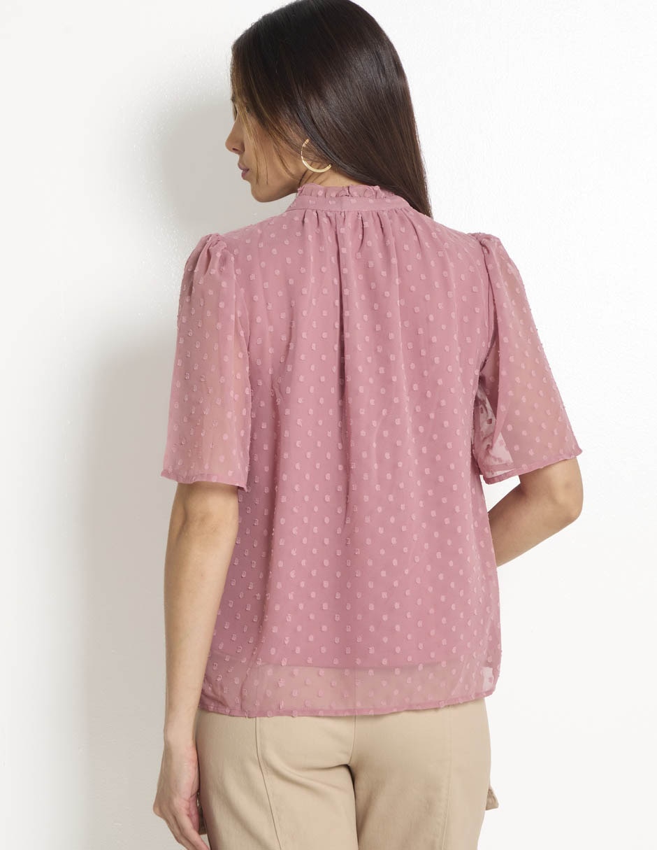 Blusa manga corta para mujer 2