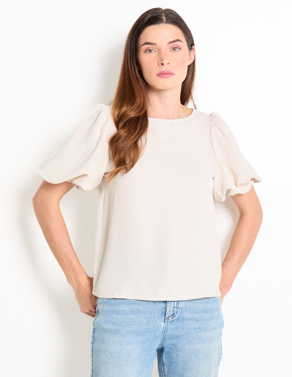 Blusa manga corta para mujer 1