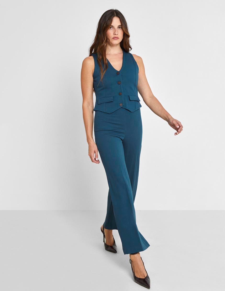 Pantalón de vestir straight para mujer 4