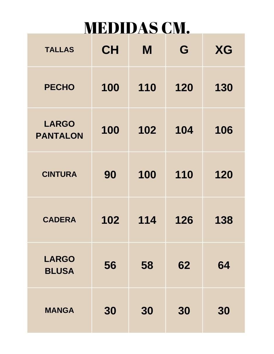 Conjunto para mujer 5