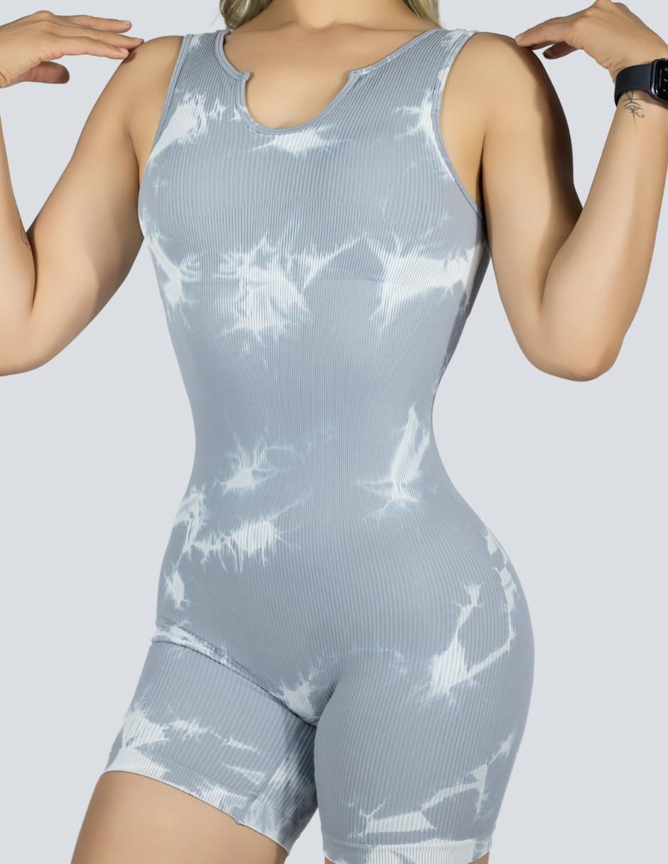 Jumpsuit Athleisure estampado tie dye para mujer 6