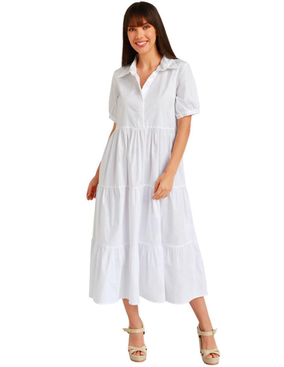 Vestido midi casual para mujer Vestido midi casual para mujer