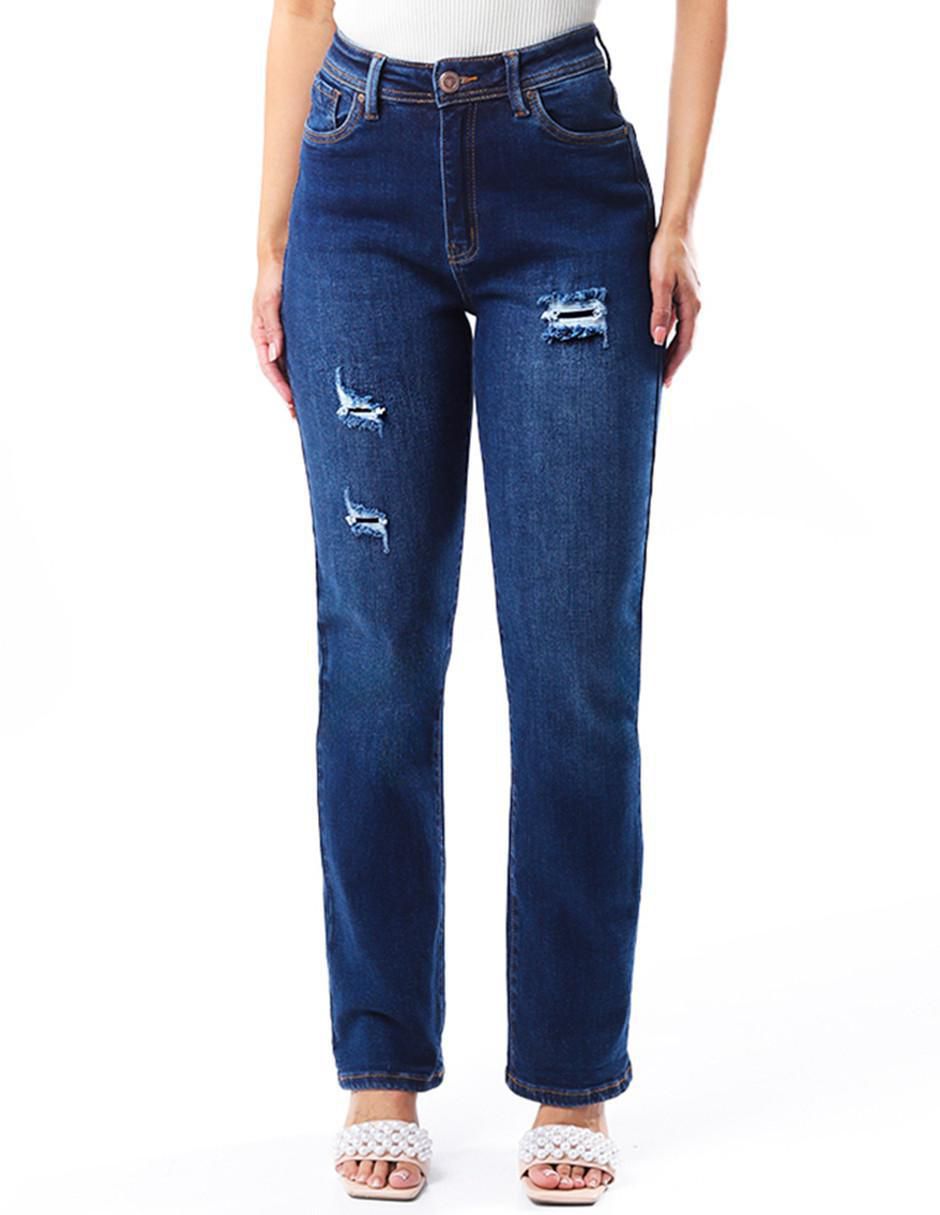 Jeans straight para mujer