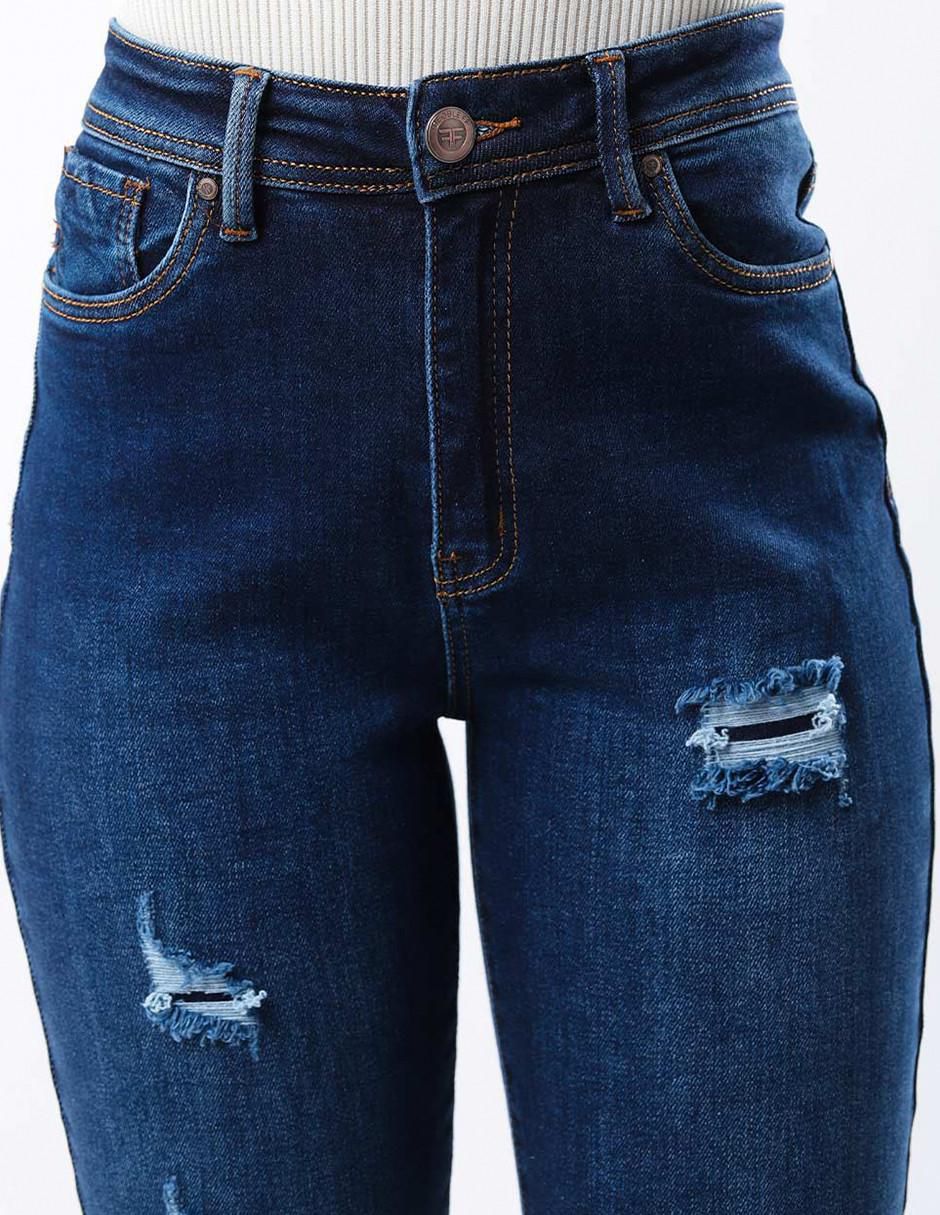 Jeans straight para mujer 3