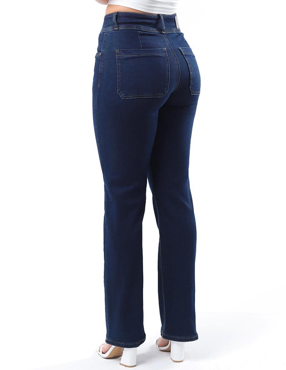 Jeans straight J-Kyr-3561-Dark para mujer 2