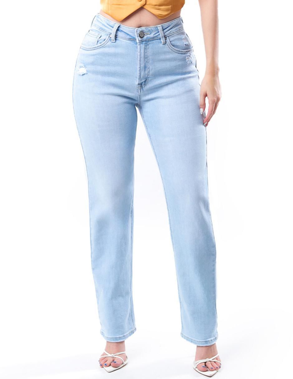 Jeans straight para mujer