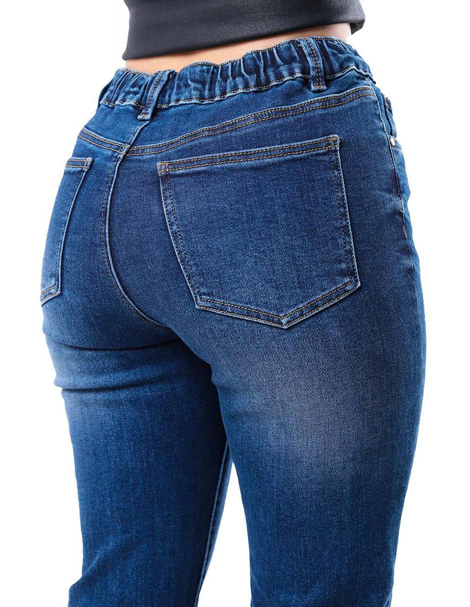 Jeans straight para mujer 2