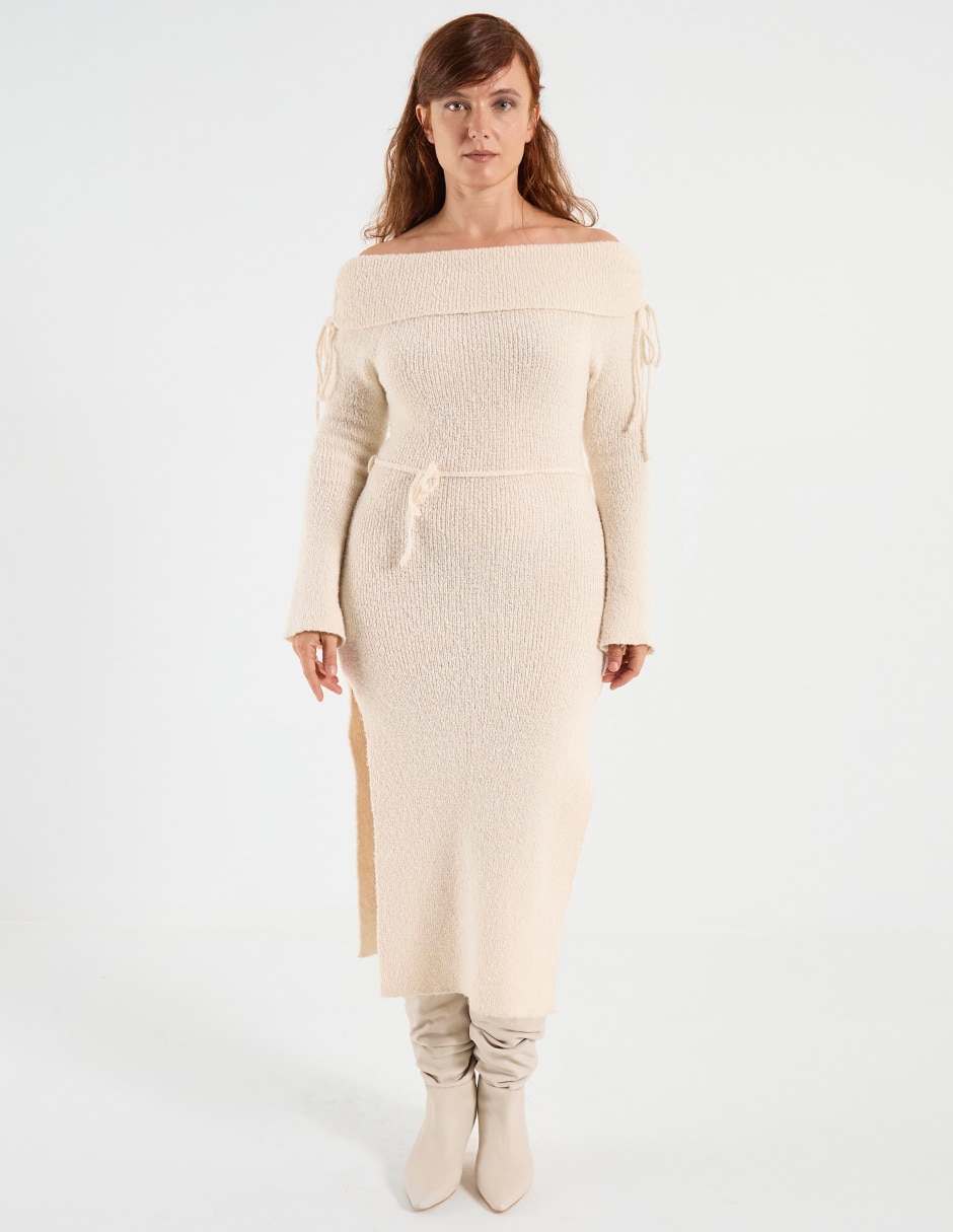Vestido midi casual para mujer Vestido midi casual para mujer