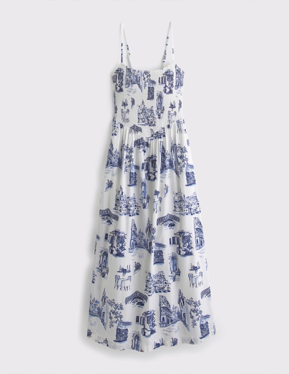 Vestido midi casual Abercrombie Fitch para mujer Liverpool
