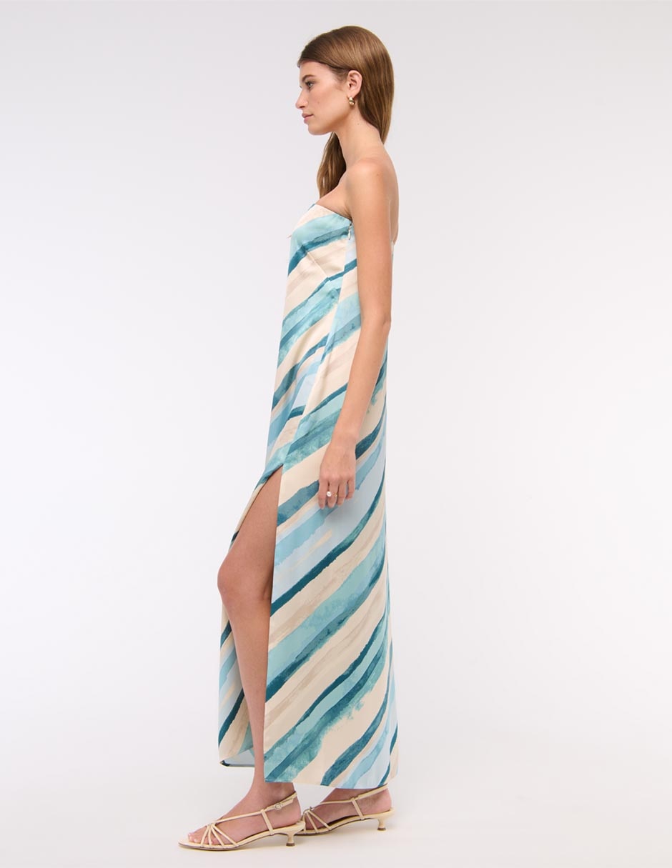 Vestido maxi casual Sm25 para mujer 4