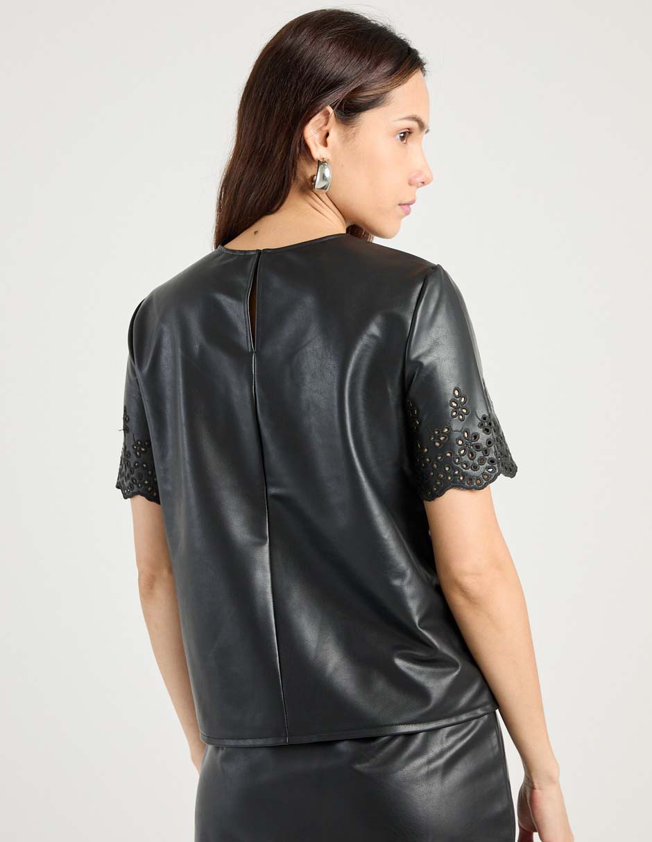 Blusa manga corta para mujer 2