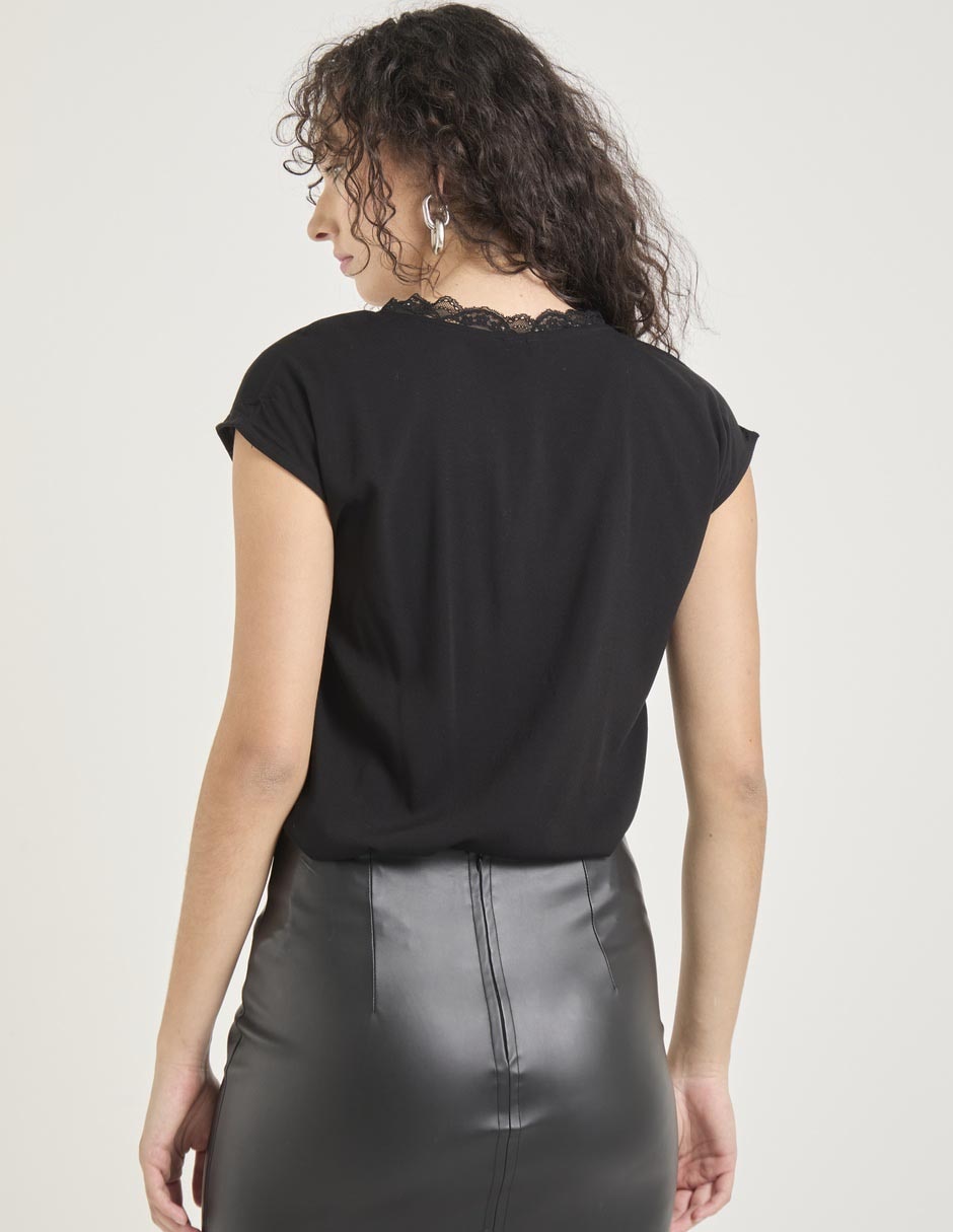 Blusa manga corta para mujer 2