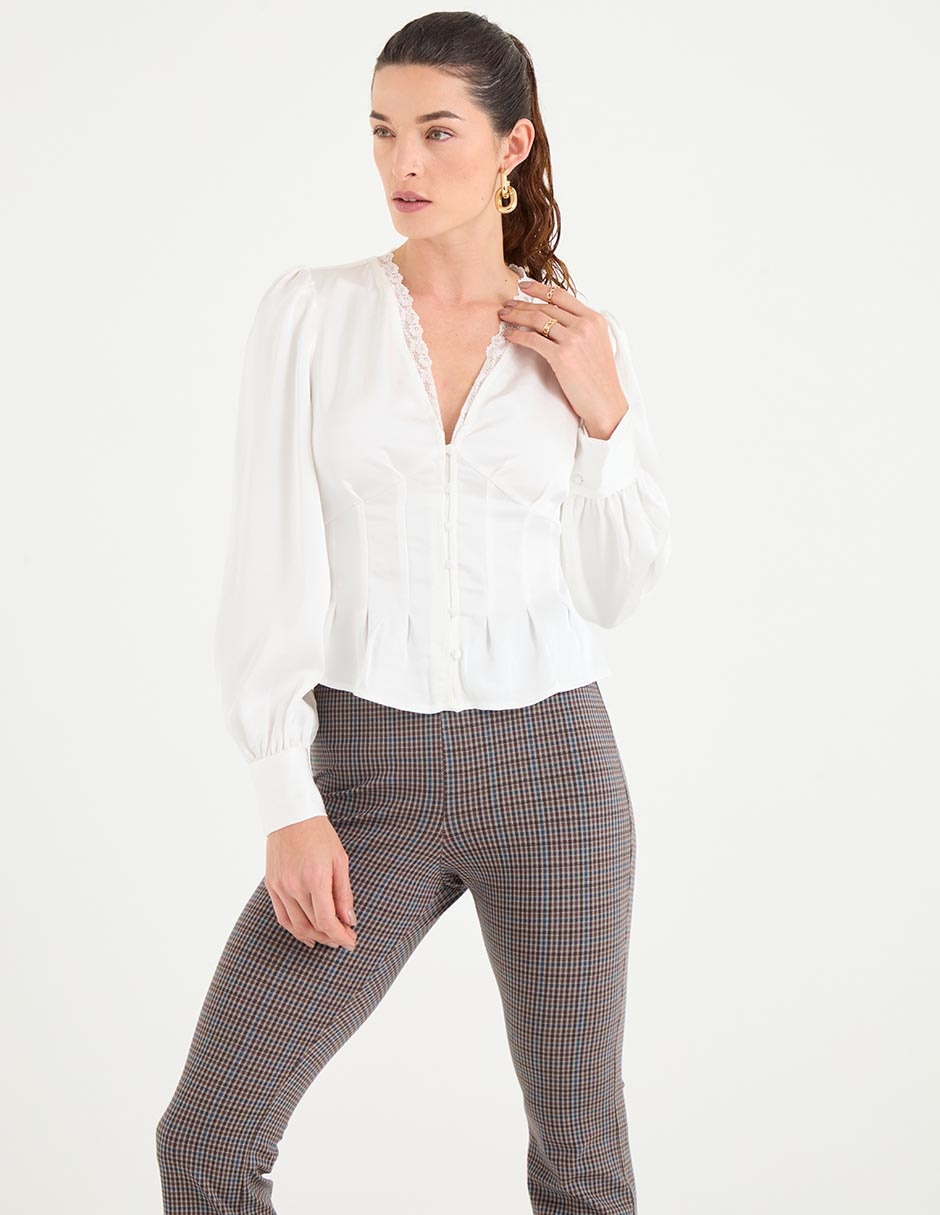 Blusa manga larga para mujer Blusa manga larga para mujer