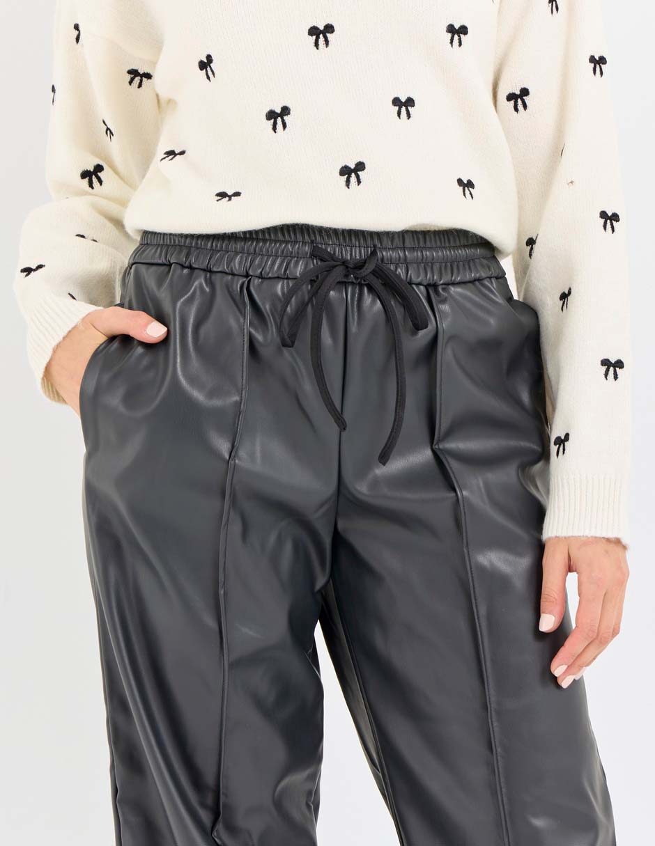 Pantalón easy pant straight para mujer 4