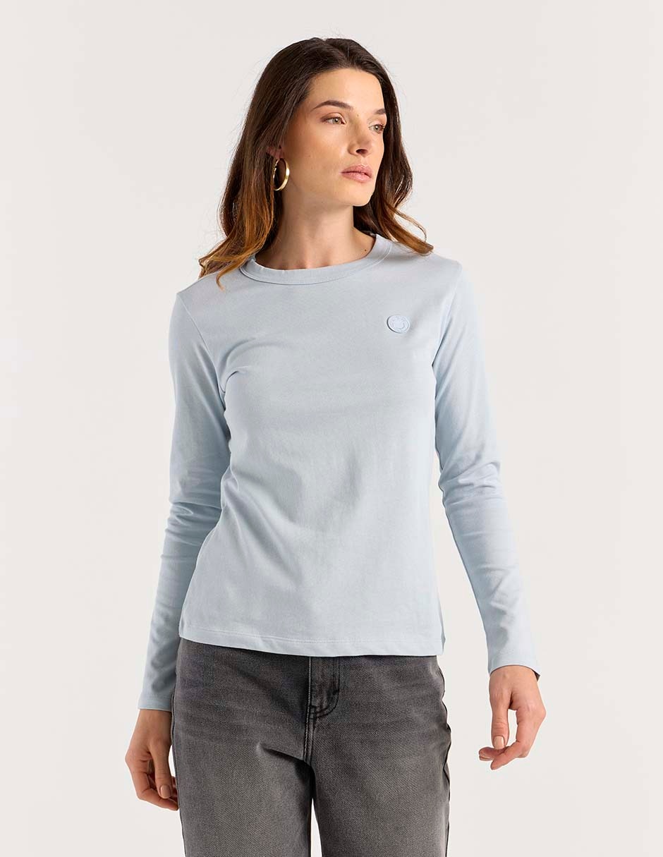 Blusa manga larga para mujer 1