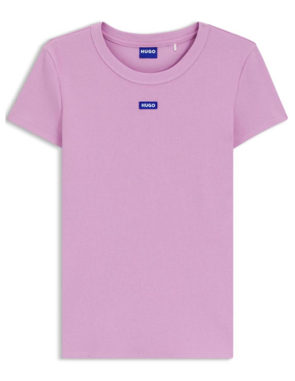 Playera manga corta cuello redondo para mujer 5