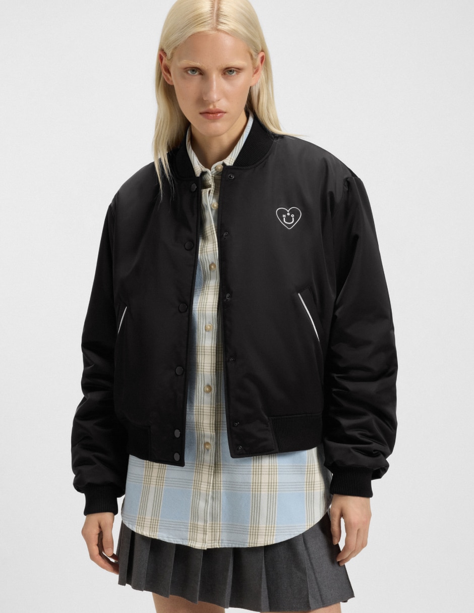 Chamarra bomber para mujer