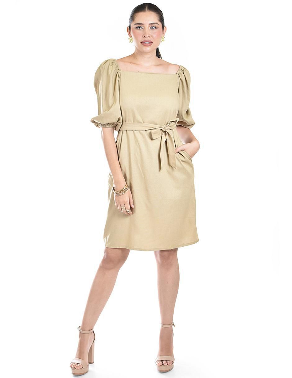 Vestido a la rodilla casual para mujer 5