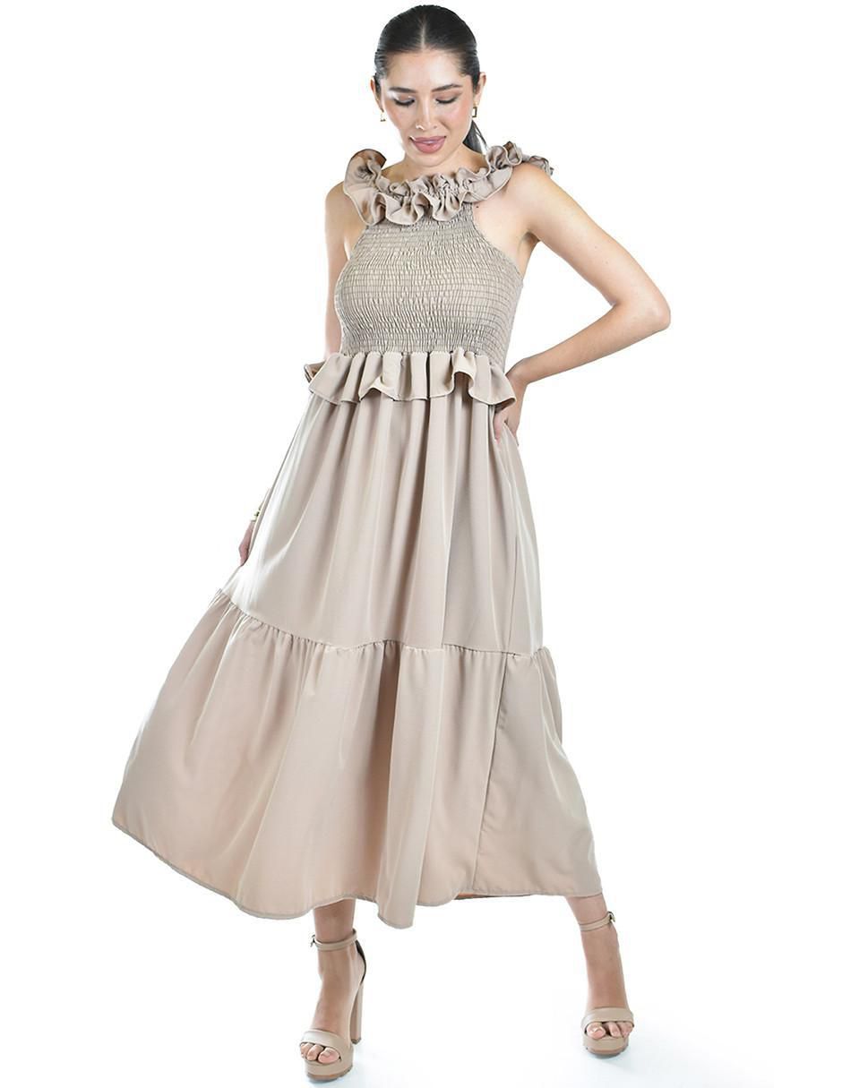 Vestido largo casual para mujer 5