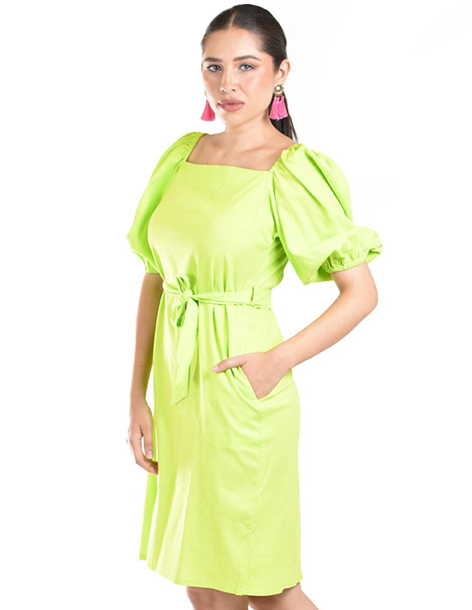 Vestido a la rodilla casual para mujer 2