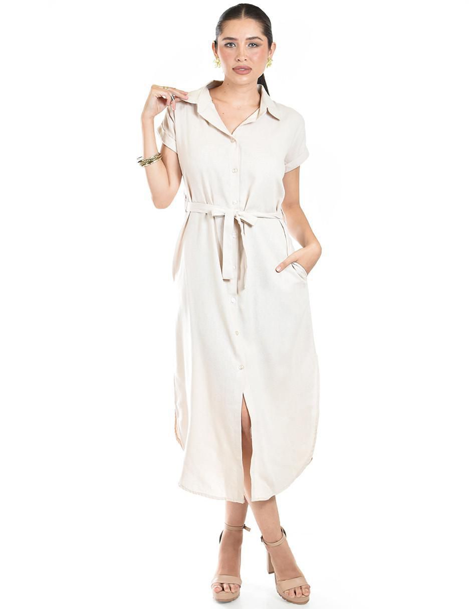 Vestido midi casual para mujer 5