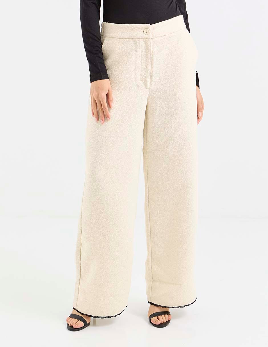 Pantalón relaxed amplio para mujer