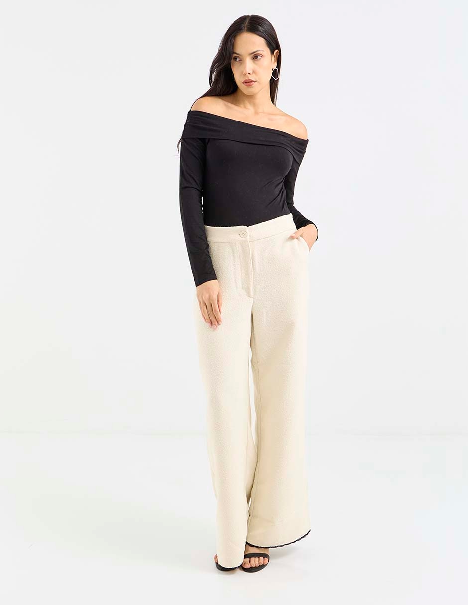 Pantalón relaxed amplio para mujer 3
