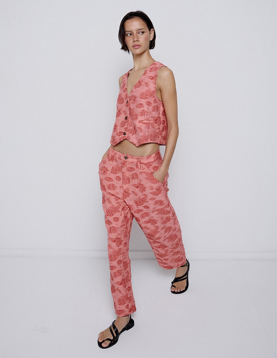 Pantalón regular para mujer 4